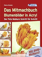 Mitmachbuch blumenbilder acryl gebraucht kaufen  Wird an jeden Ort in Deutschland