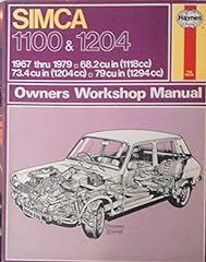Simca 1100 1204 for sale  Delivered anywhere in UK