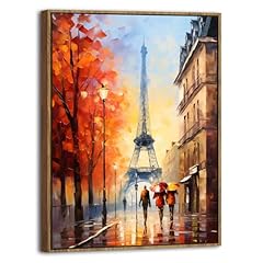 Paris canvas wall for sale  Delivered anywhere in UK