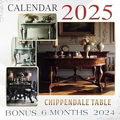 Chippendale table calendar for sale  Delivered anywhere in UK