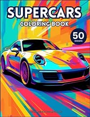 Amazing supercars coloring for sale  Delivered anywhere in UK