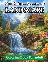 Relaxing landscape coloring for sale  Delivered anywhere in USA 