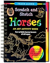 Scratch sketch horses for sale  Delivered anywhere in USA 