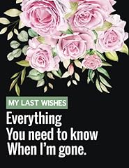 Last wishes everything for sale  Delivered anywhere in USA 