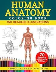 Human anatomy coloring for sale  Delivered anywhere in USA 
