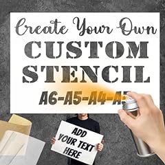 Custom stencils personalized for sale  Delivered anywhere in USA 