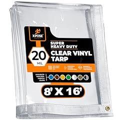 Clear vinyl tarp for sale  Delivered anywhere in USA 