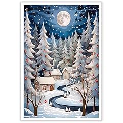 Vintage christmas forest for sale  Delivered anywhere in USA 