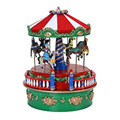 Mr. Christmas Christmas Décor, 5-Inch, Mini Carousel for sale  Delivered anywhere in USA 
