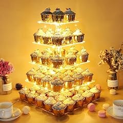 Tier led cupcake for sale  Delivered anywhere in Ireland