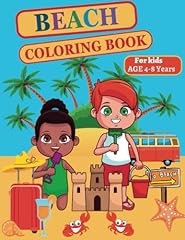 Beach coloring book for sale  Delivered anywhere in UK