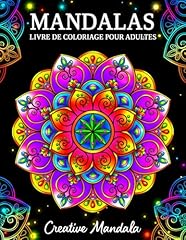 Mandalas livre coloriage d'occasion  Livré partout en France