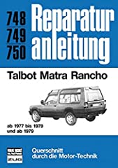 Talbot matra rancho gebraucht kaufen  Wird an jeden Ort in Deutschland