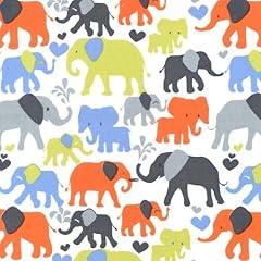 Fat quarter elephant for sale  Delivered anywhere in UK