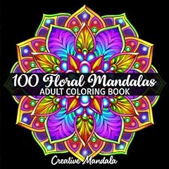 100 floral mandalas d'occasion  Livré partout en France