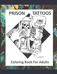 Prison tattoos coloring for sale  Delivered anywhere in USA 