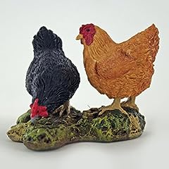 Pair chickens ornament for sale  Delivered anywhere in UK