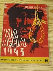 Via appia 1943 gebraucht kaufen  Wird an jeden Ort in Deutschland