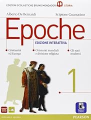 Epoche. per scuole usato  Spedito ovunque in Italia 