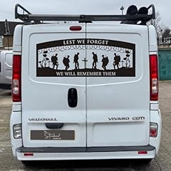 Lest forget car for sale  Delivered anywhere in UK