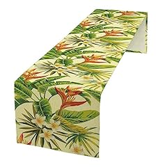 Tropical table runner for sale  Delivered anywhere in USA 
