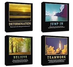 4pcs motivational quotes for sale  Delivered anywhere in USA 