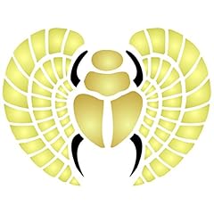 Scarab beetle stencil usato  Spedito ovunque in Italia 