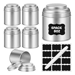 Tea tin airtight for sale  Delivered anywhere in USA 
