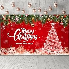 Christmas backdrop merry for sale  Delivered anywhere in USA 