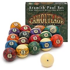 Aramith camouflage billiard for sale  Delivered anywhere in USA 