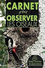 Carnet observer oiseaux d'occasion  Livré partout en France