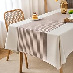 Nappe blanche beige d'occasion  Livré partout en France