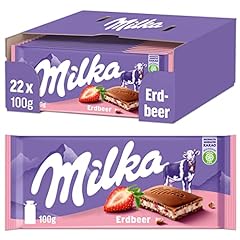 Milka erdbeer tafel gebraucht kaufen  Wird an jeden Ort in Deutschland