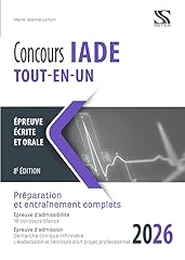 Concours iade 2026 d'occasion  Livré partout en France