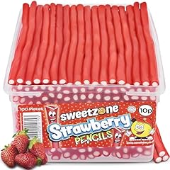 Sweetzone strawberry pencils for sale  Delivered anywhere in UK