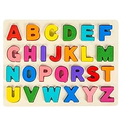 Alphabet puzzle wooden for sale  Delivered anywhere in USA 