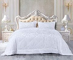 Luxury quilted bedspreads for sale  Delivered anywhere in UK