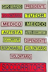 Toppe patch ricamate usato  Spedito ovunque in Italia 