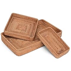 Wicker tray natural for sale  Delivered anywhere in USA 