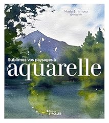 Sublimez paysages aquarelle d'occasion  Livré partout en France