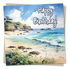 Sunny beach scene for sale  Delivered anywhere in UK