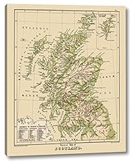 Scotland physical map for sale  Delivered anywhere in USA 