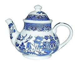 Churchill Teapot 40Ounce Teapot 40 Oz Blue Willow for sale  Delivered anywhere in UK
