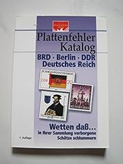 Plattenfehler katalog brd gebraucht kaufen  Wird an jeden Ort in Deutschland