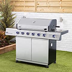 Fire Mountain 6 Burner Premier Plus BBQ | Gas | Stainless for sale  Delivered anywhere in UK