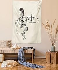Lunarable trombone tapestry for sale  Delivered anywhere in USA 