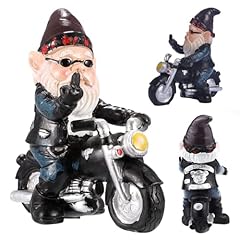 Jonuin biker gnomes for sale  Delivered anywhere in UK
