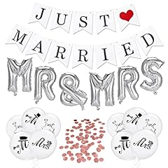 Married wedding banner for sale  Delivered anywhere in UK