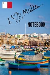 Love malta notebook for sale  Delivered anywhere in UK