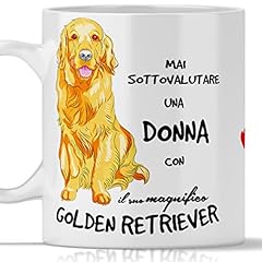 Tazza golden retriever usato  Spedito ovunque in Italia 